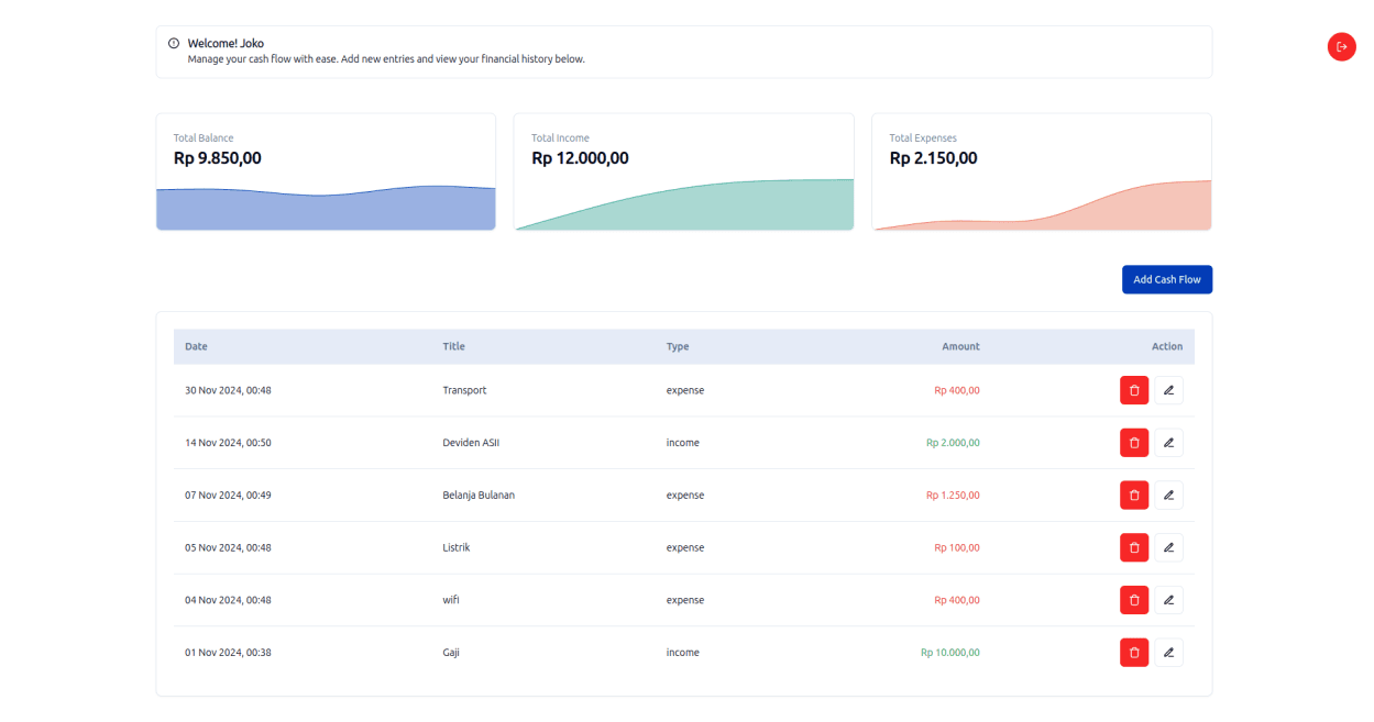 Cash Flow App thumbnail